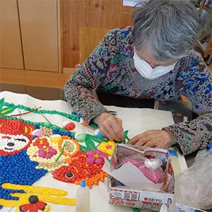 高齢者施設の手仕事