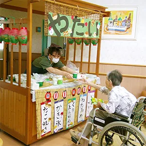 大本願ユートピアわかほ　（地域密着型介護老人福祉施設）レクリエーション活動